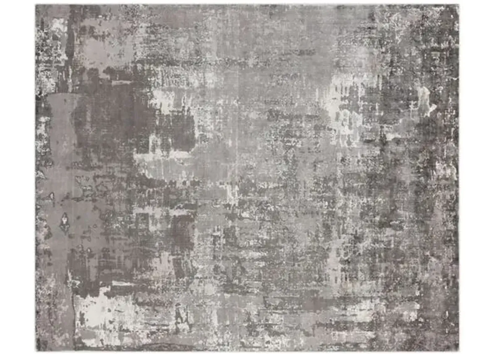 Gray Waters Rug - Gray/Ivory - Exquisite Rugs - Gray