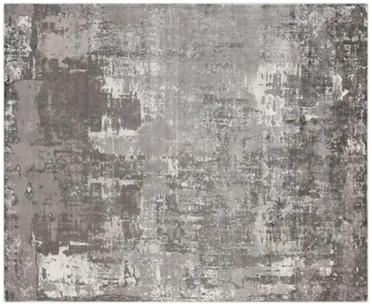 Gray Waters Rug - Gray/Ivory - Exquisite Rugs - Gray