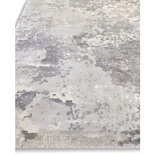 Gray Space Waters Rug - Gray/Ivory - Exquisite Rugs - Gray