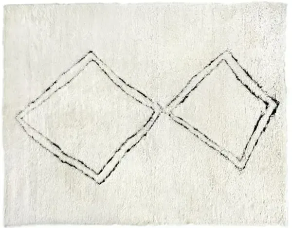 Bluff Hand-Knotted Rug - Beige - Exquisite Rugs - White - White