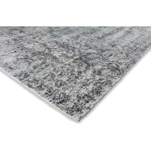 Link Hand-Knotted Rug - Gray - Exquisite Rugs - Gray