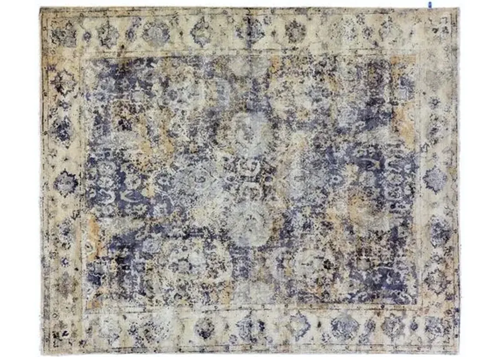 Janney Hand-Knotted Rug - Blue - Exquisite Rugs - Blue