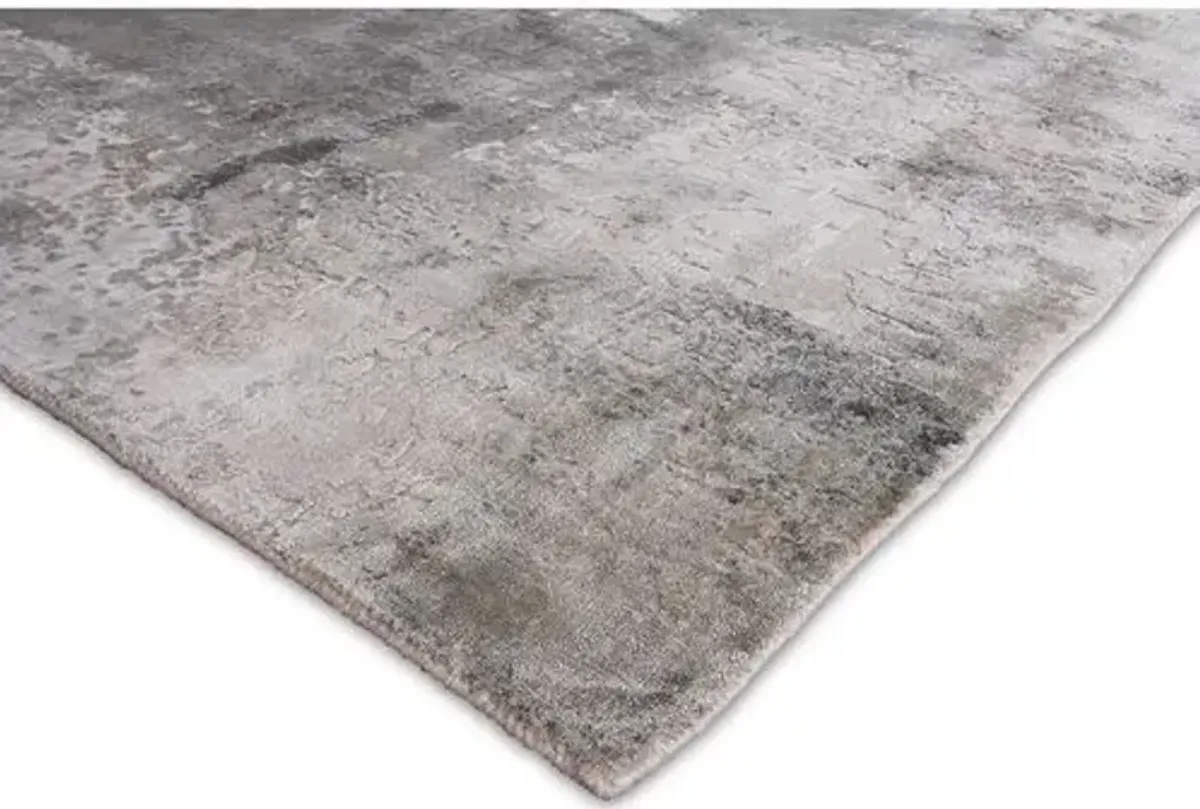 Ladin Hand-Knotted Rug - Gray - Exquisite Rugs - Gray