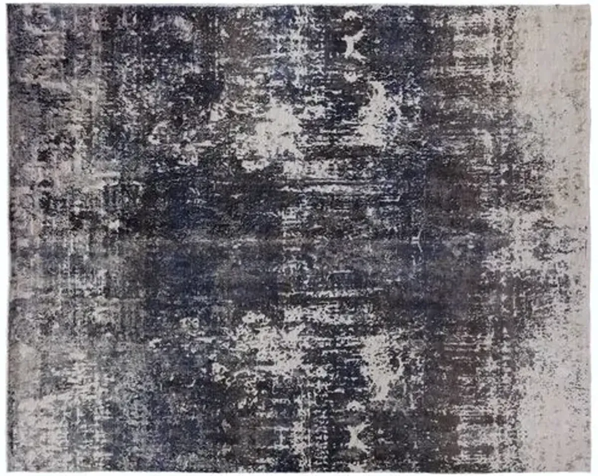 Porto Hand-Knotted Rug - Blue - Exquisite Rugs - Blue