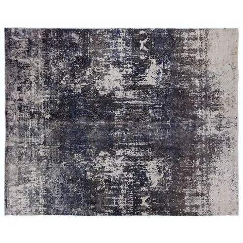 Porto Hand-Knotted Rug - Blue - Exquisite Rugs - Blue