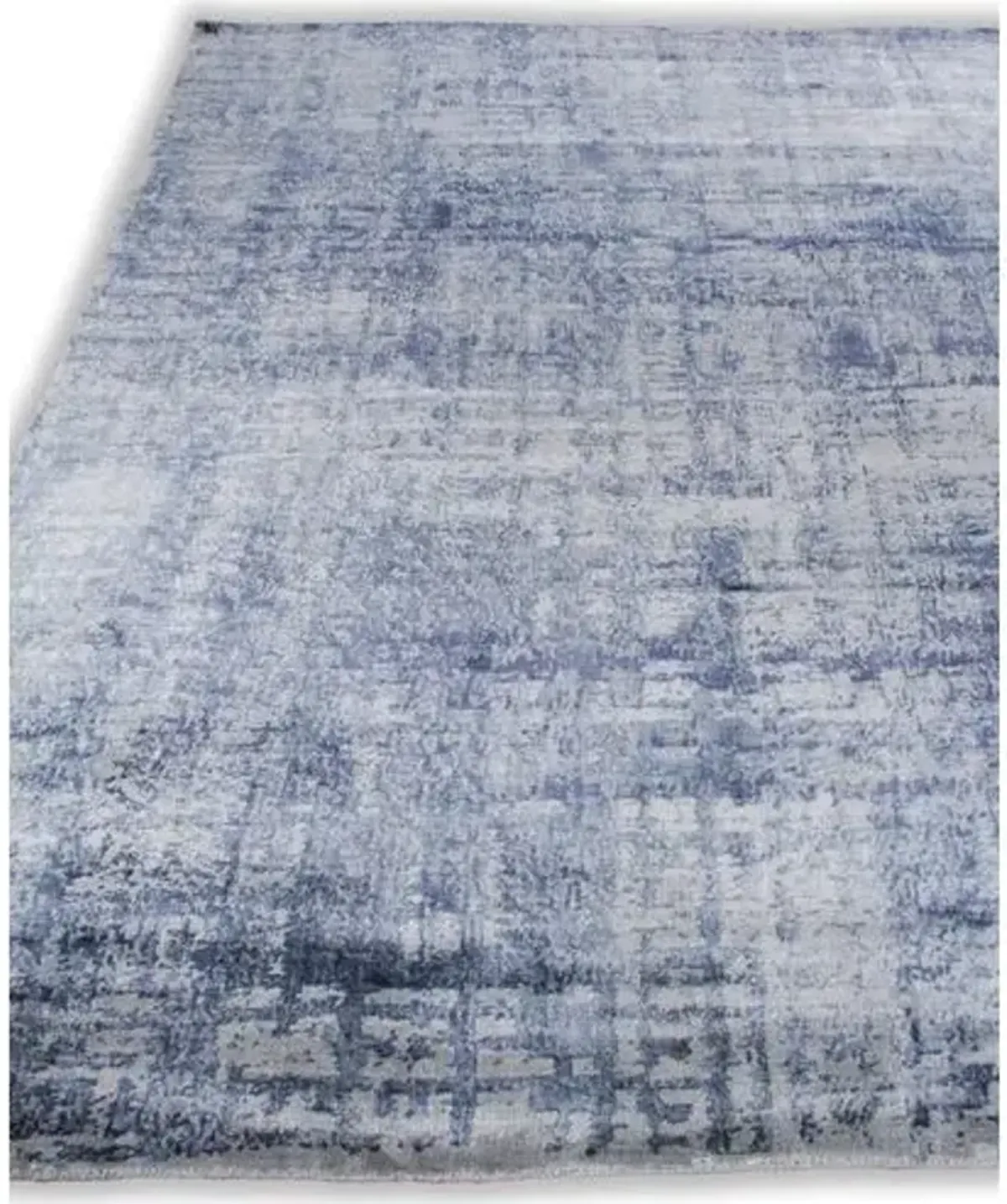 Scoggin Hand-Knotted Rug - Blue - Exquisite Rugs - Blue