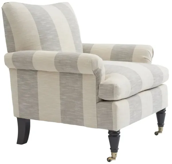 Paige Stripe Club Chair