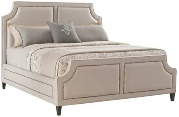 Chadwick Upholstered Bed - Oatmeal - Beige