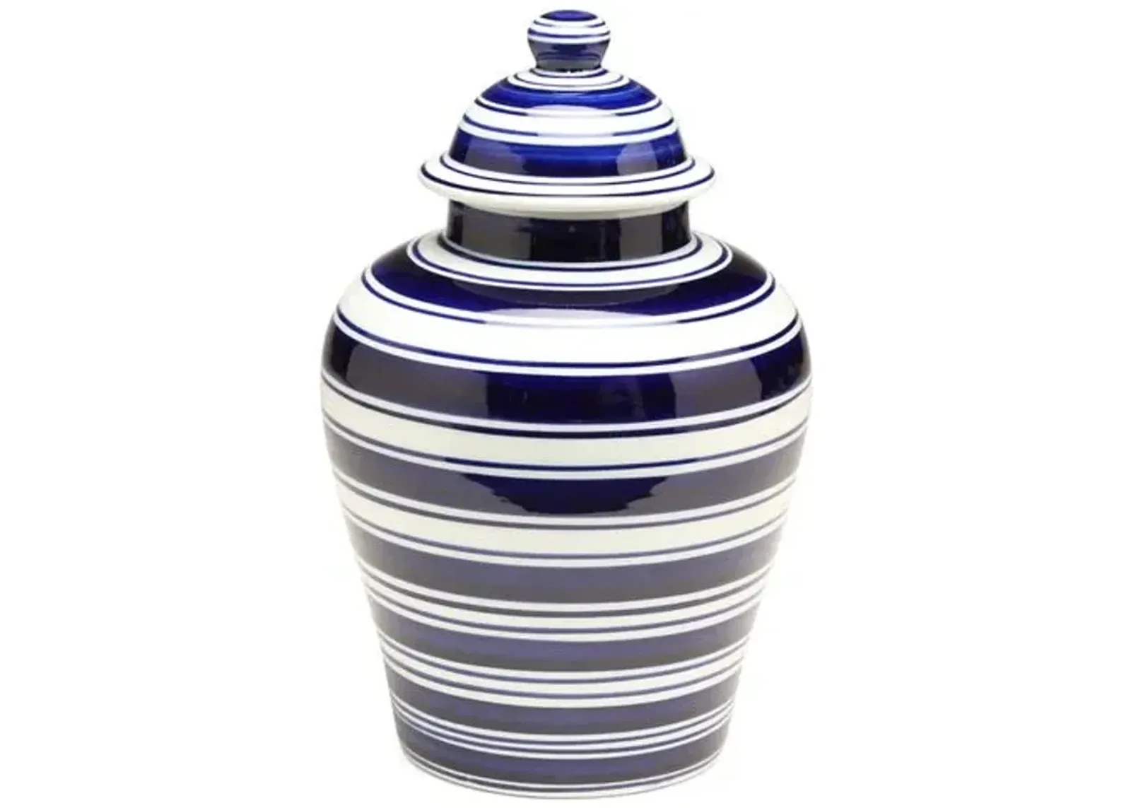 11" Soroa Classic Ginger Jar - Blue/White