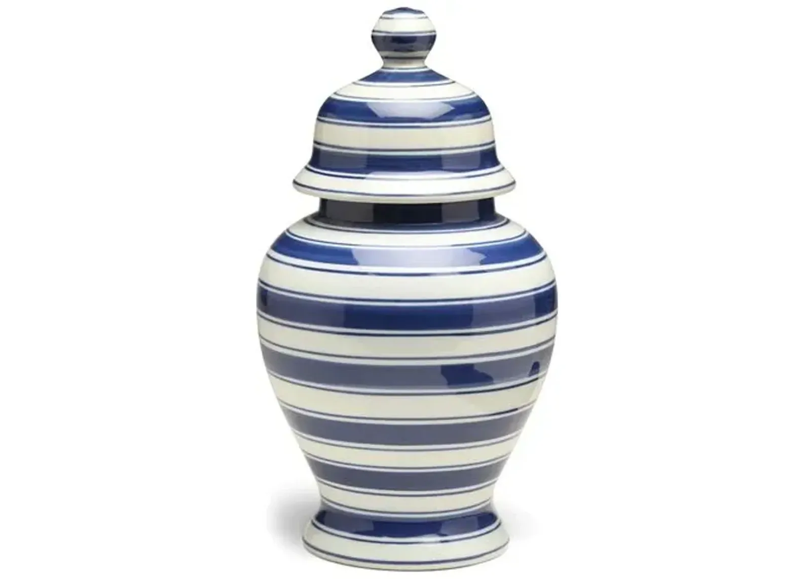 15" Soroa Tall Classic Ginger Jar - Blue/White