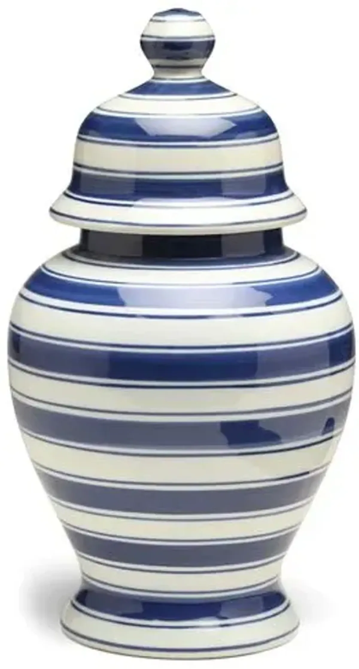 15" Soroa Tall Classic Ginger Jar - Blue/White