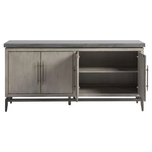 Sebastian Media Console - Gray