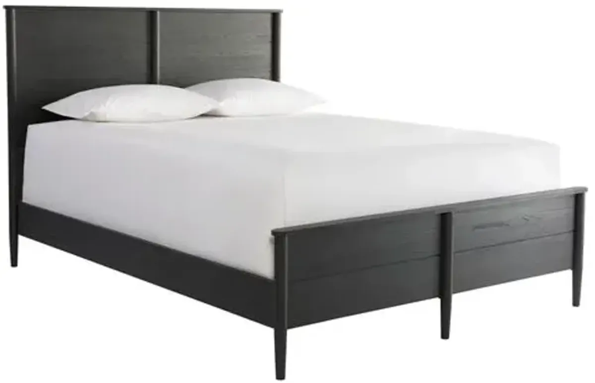 Langley Bed - Licorice - Black