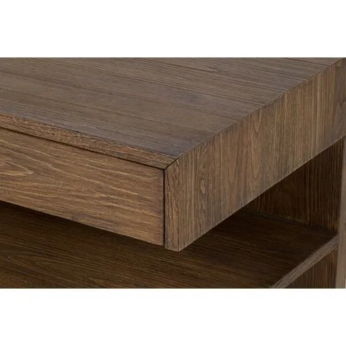 Laguna Right-Facing Nightstand - Mesa Brown - Brownstone Furniture