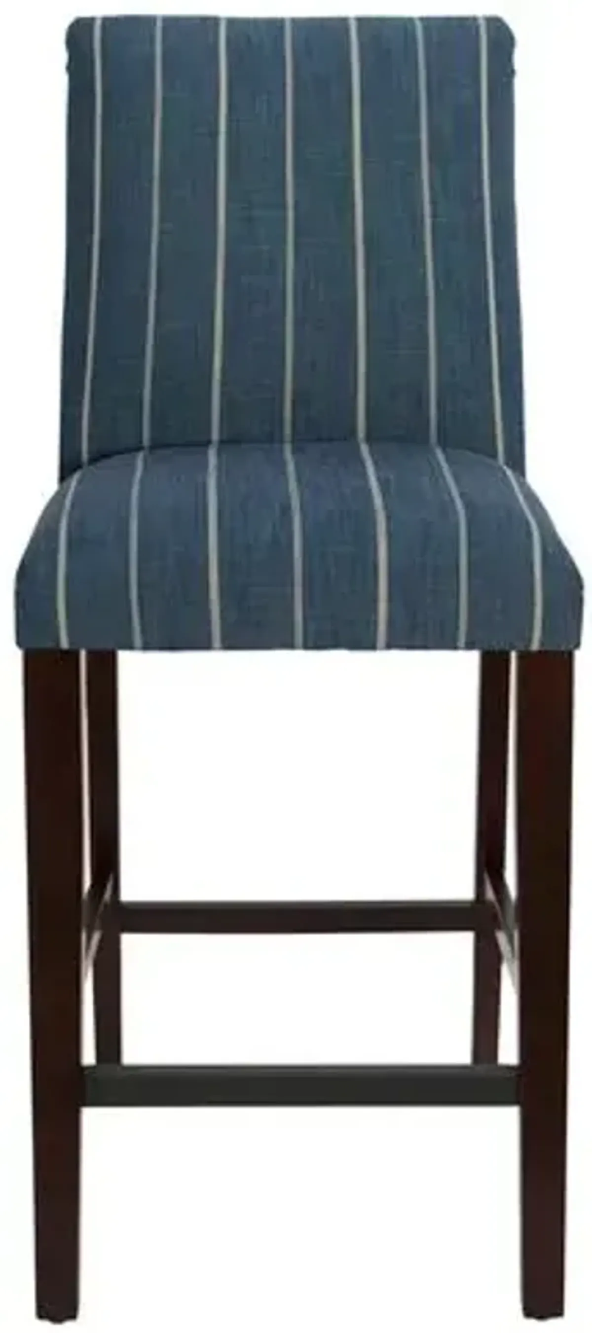 Shannon Barstool - Fritz Indigo - Handcrafted - Blue