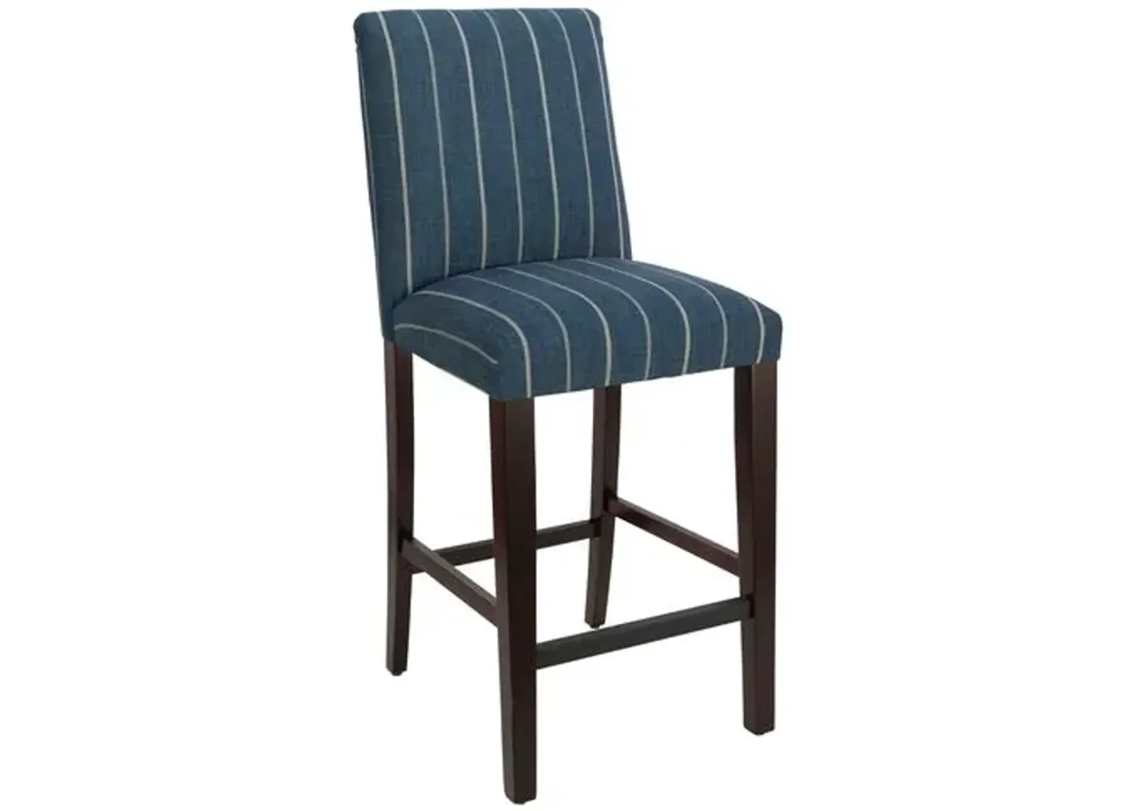 Shannon Barstool - Fritz Indigo - Handcrafted - Blue