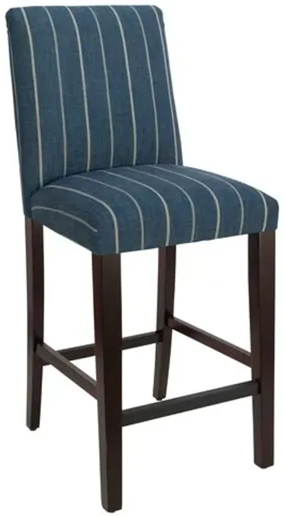 Shannon Barstool - Fritz Indigo - Handcrafted - Blue