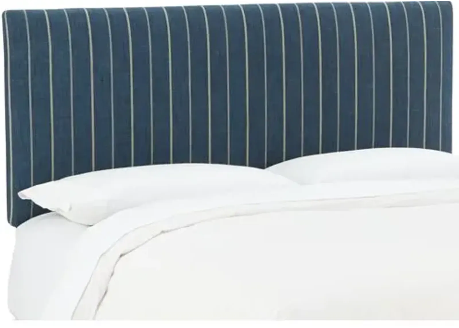 Novak Headboard - Fritz Indigo - Handcrafted - Blue