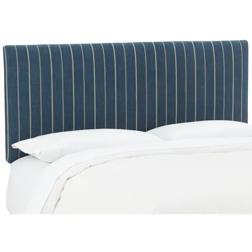 Novak Headboard - Fritz Indigo - Handcrafted - Blue