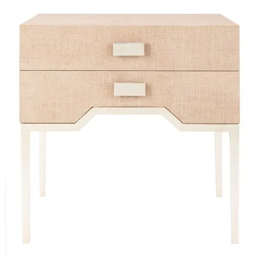 Olive Nightstand - Beige