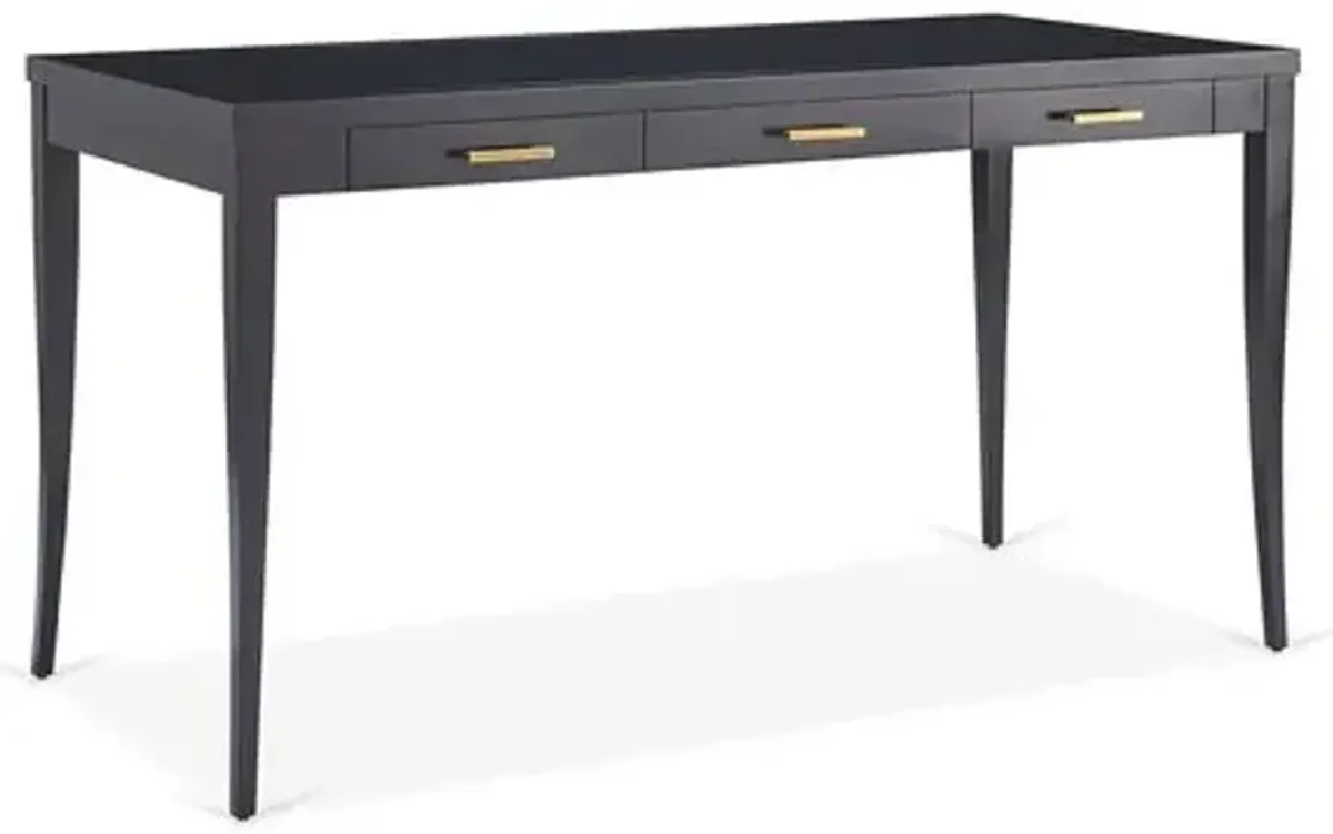 Sarah Writing Desk - Handcrafted - Black