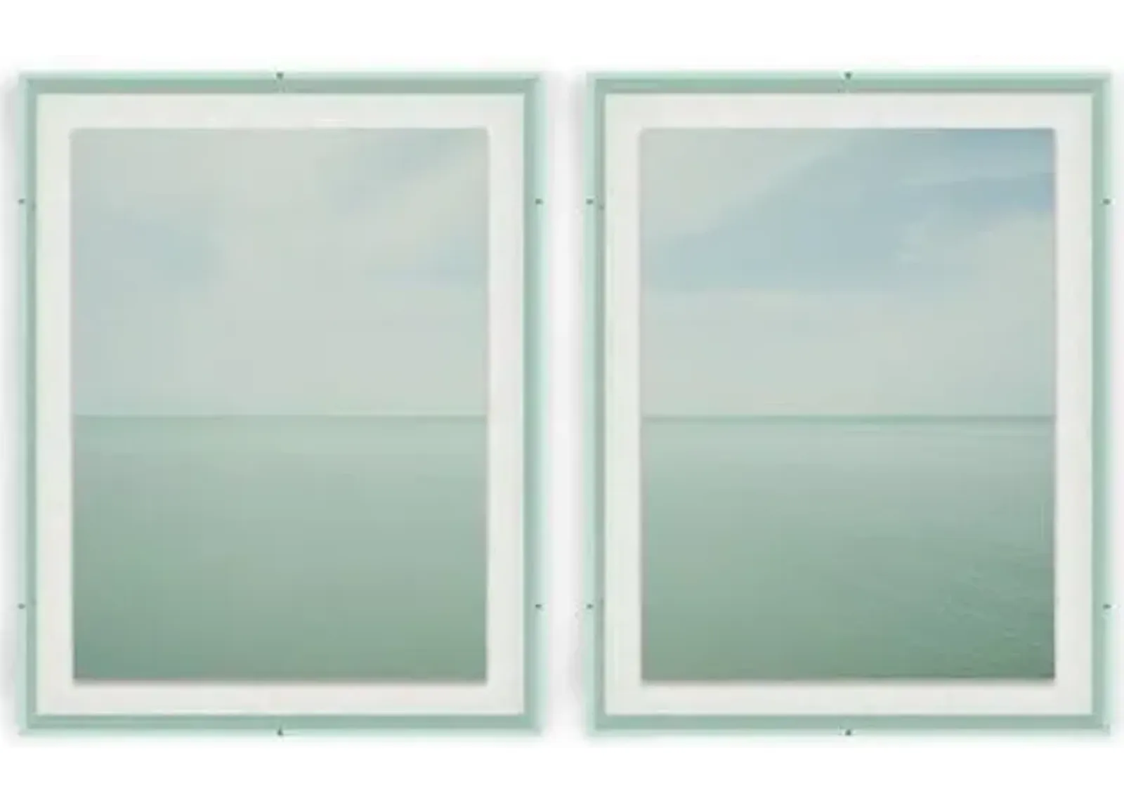 Christine Flynn - Lake Huron Diptych - Green