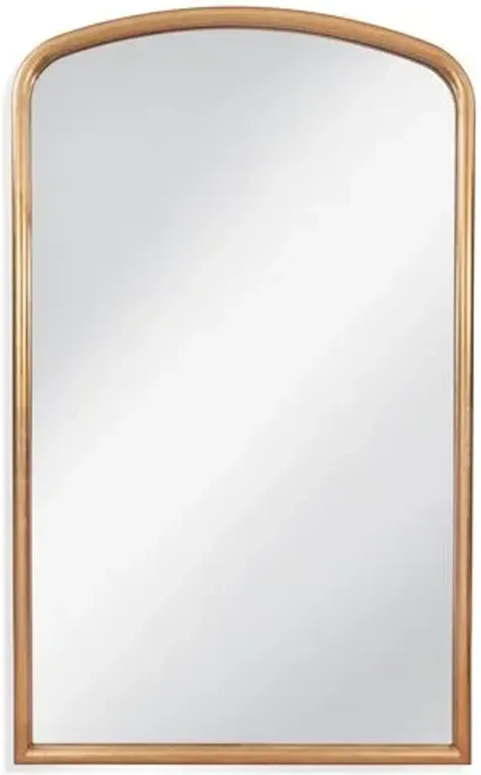 Brookings Leaner Floor Mirror - Gold - Silver