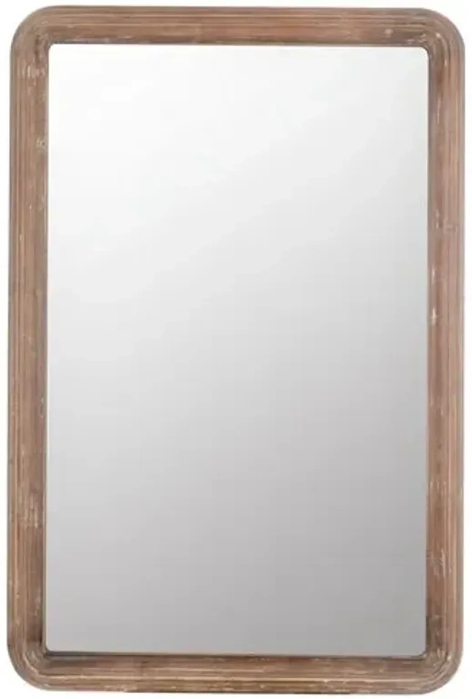 Clara Rectangular Wall Mirror - Natural