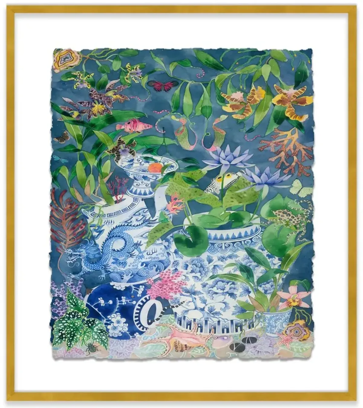 Gabby Malpas, Garden of Eden V Painting