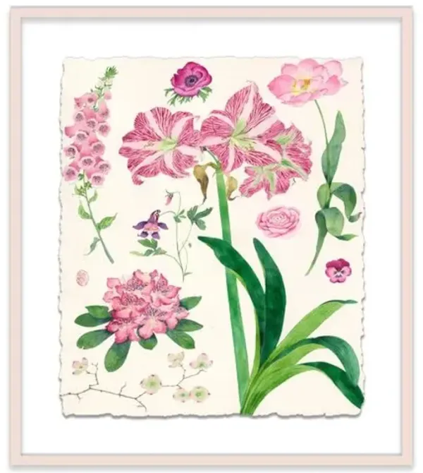 Gabby Malpas - Deconstructed Pink Painting