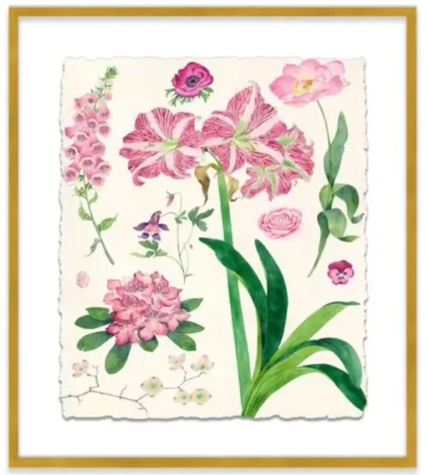 Gabby Malpas - Deconstructed Pink Painting