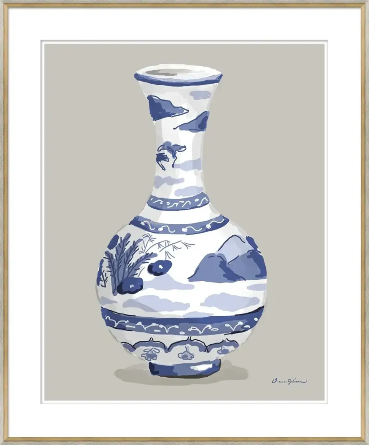 Dana Gibson, Indienne In Blue