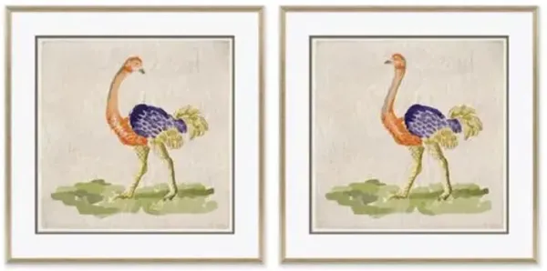 Set of 2 Dana Gibson - Kolokolo - Soicher Marin - Blue