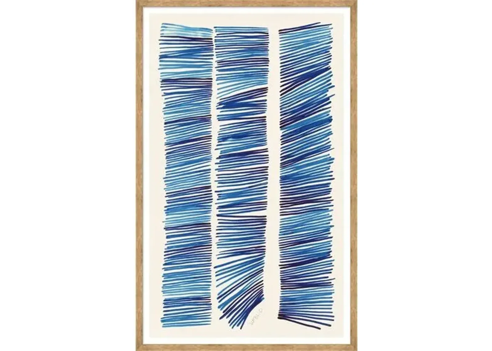 Susan Hable - Fringe - Soicher Marin - Blue