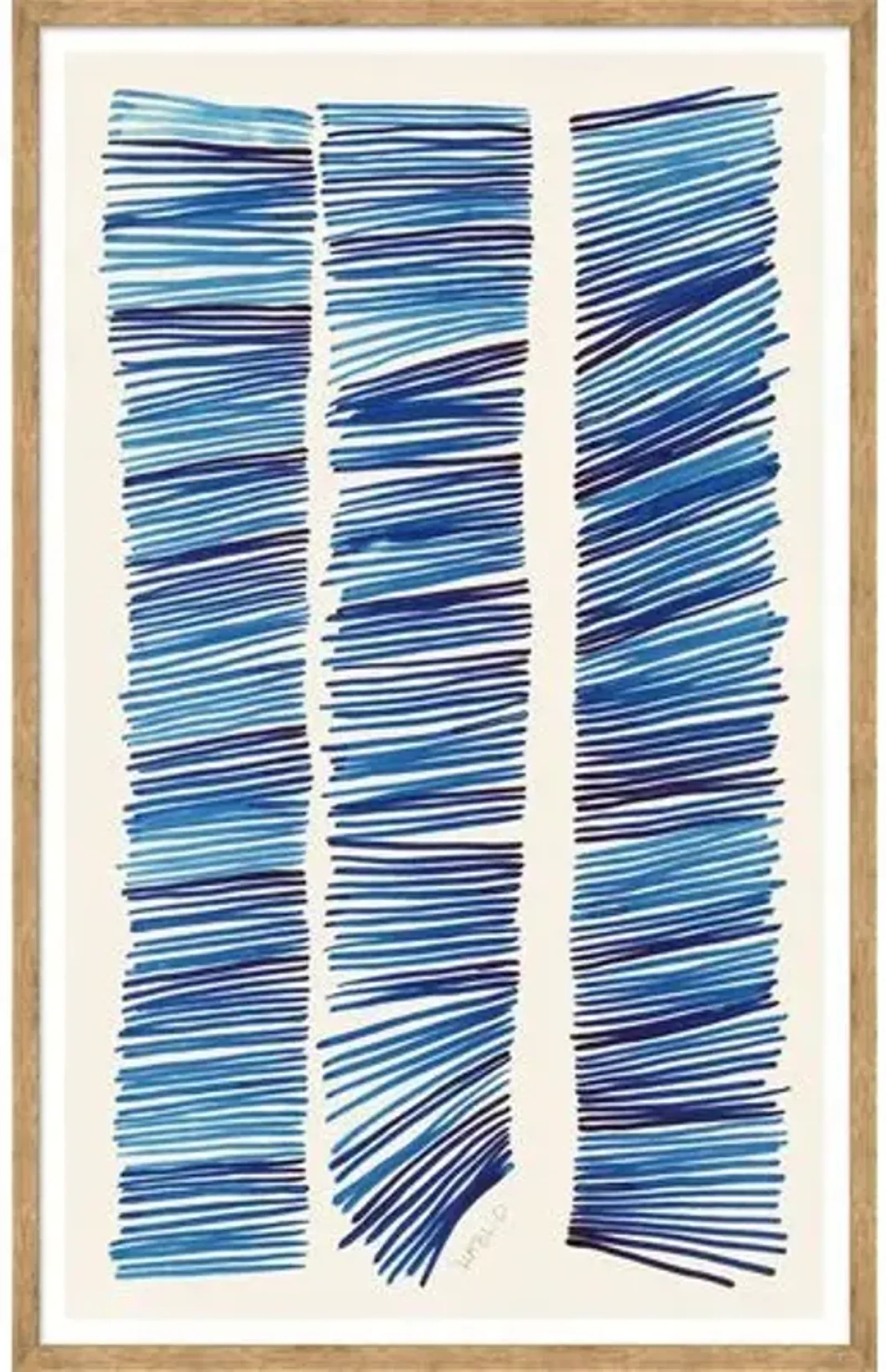 Susan Hable - Fringe - Soicher Marin - Blue