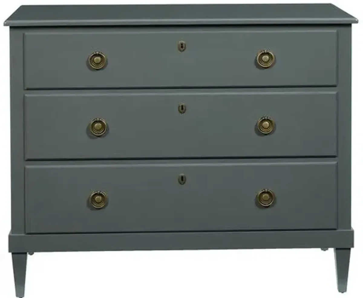 Adams 3-Drawer Dresser - Gray