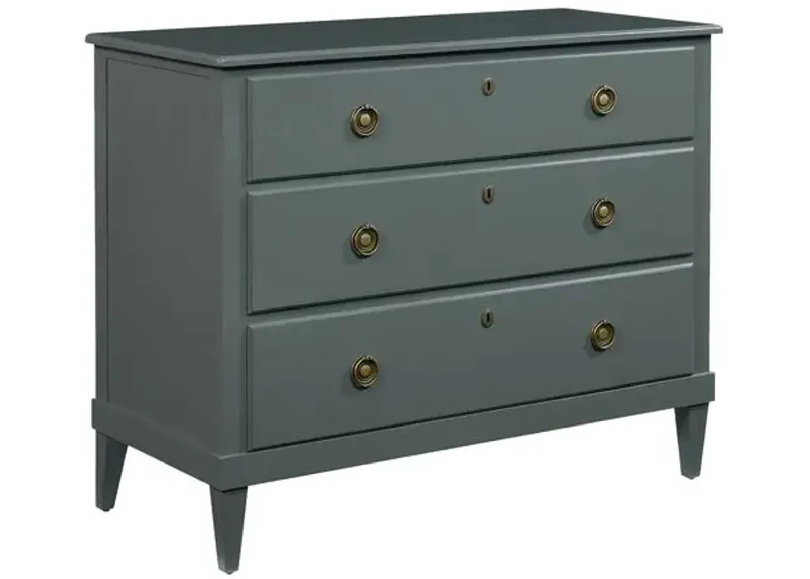 Adams 3-Drawer Dresser - Gray