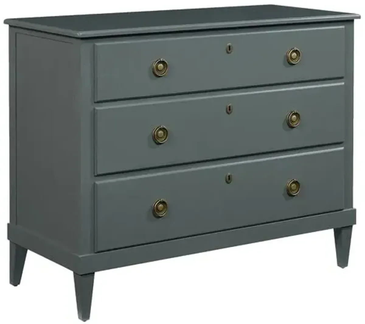 Adams 3-Drawer Dresser - Gray