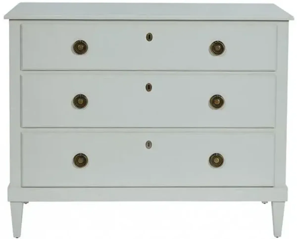 Adams 3-Drawer Dresser - Ivory