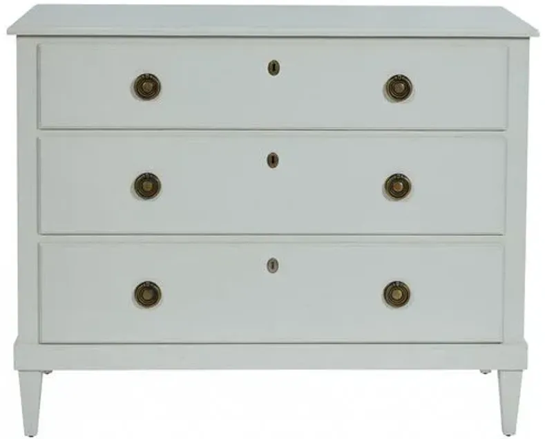 Adams 3-Drawer Dresser - Ivory