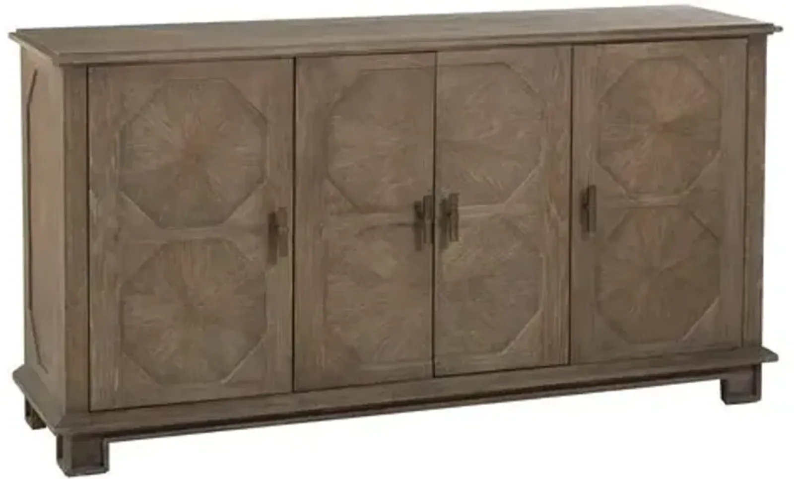 Rhodes Sideboard - Charcoal Oak - Gabby - Brown