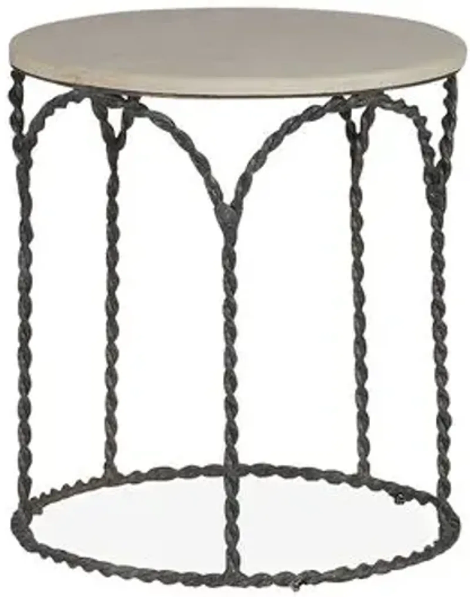 Bradley Side Table - Gabby - Beige