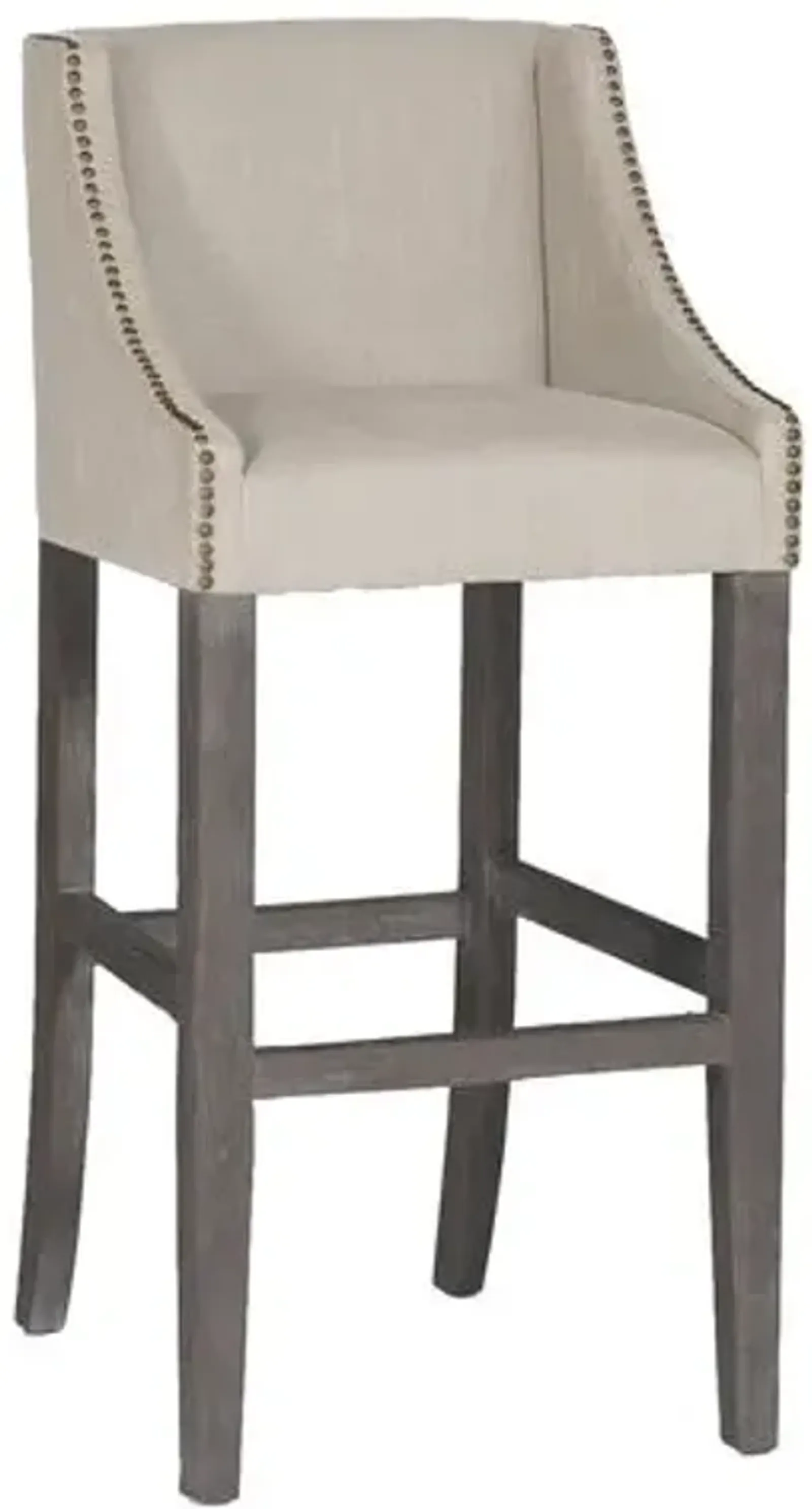 Winston Barstool - Dove Sunbrella - Gabby - Beige