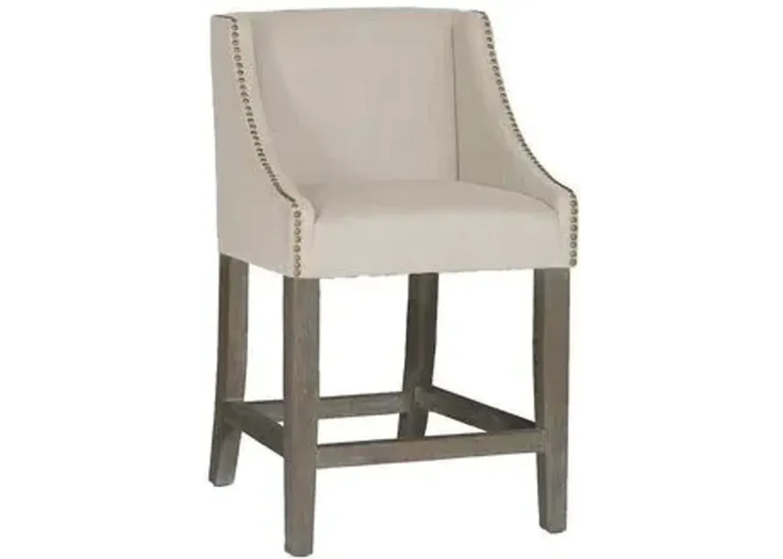 Winston Counter Stool - Dove Sunbrella - Gabby