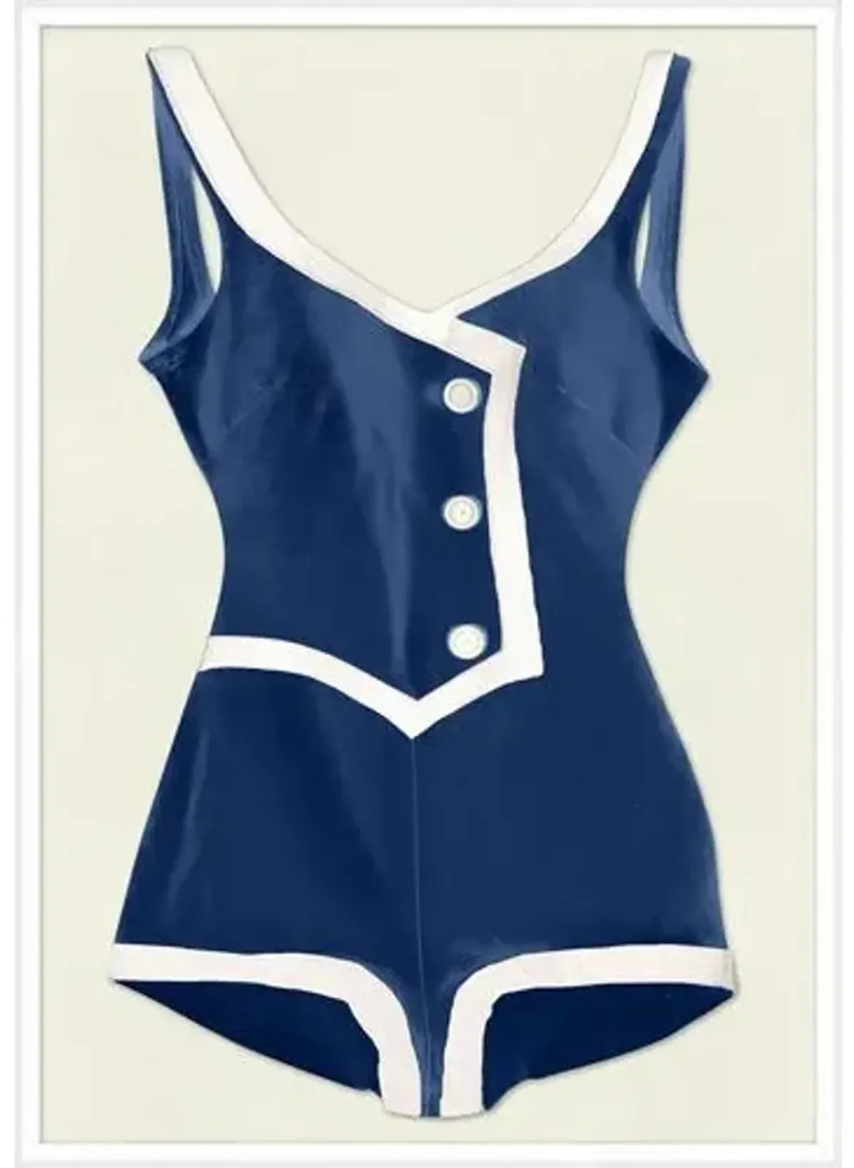 Vintage Swimsuit III - Celerie Kemble - Blue