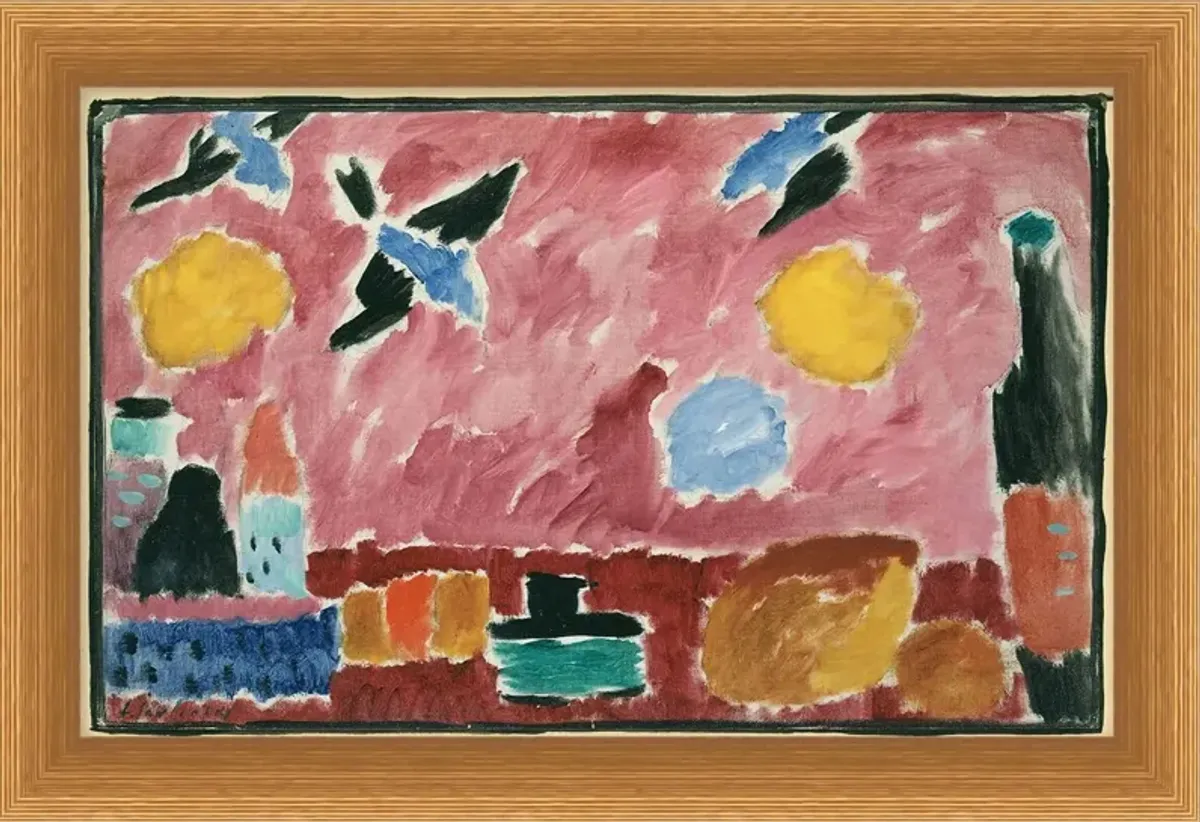 Birds & Wine Still Life I