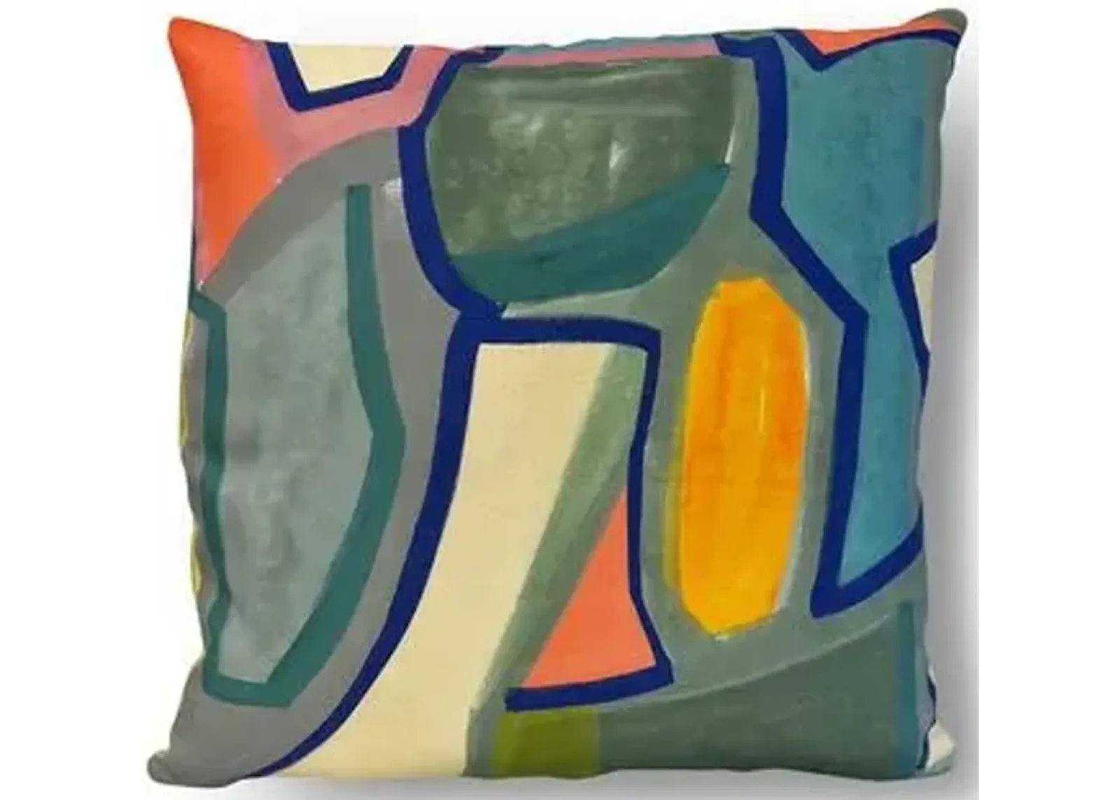 Barnal 20x20 Abstract Pillow - Kim Salmela