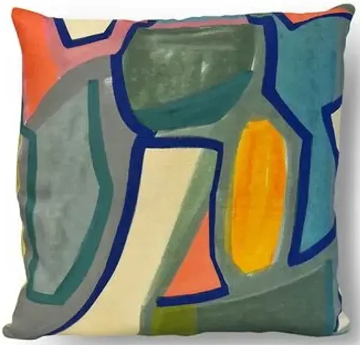 Barnal 20x20 Abstract Pillow - Kim Salmela