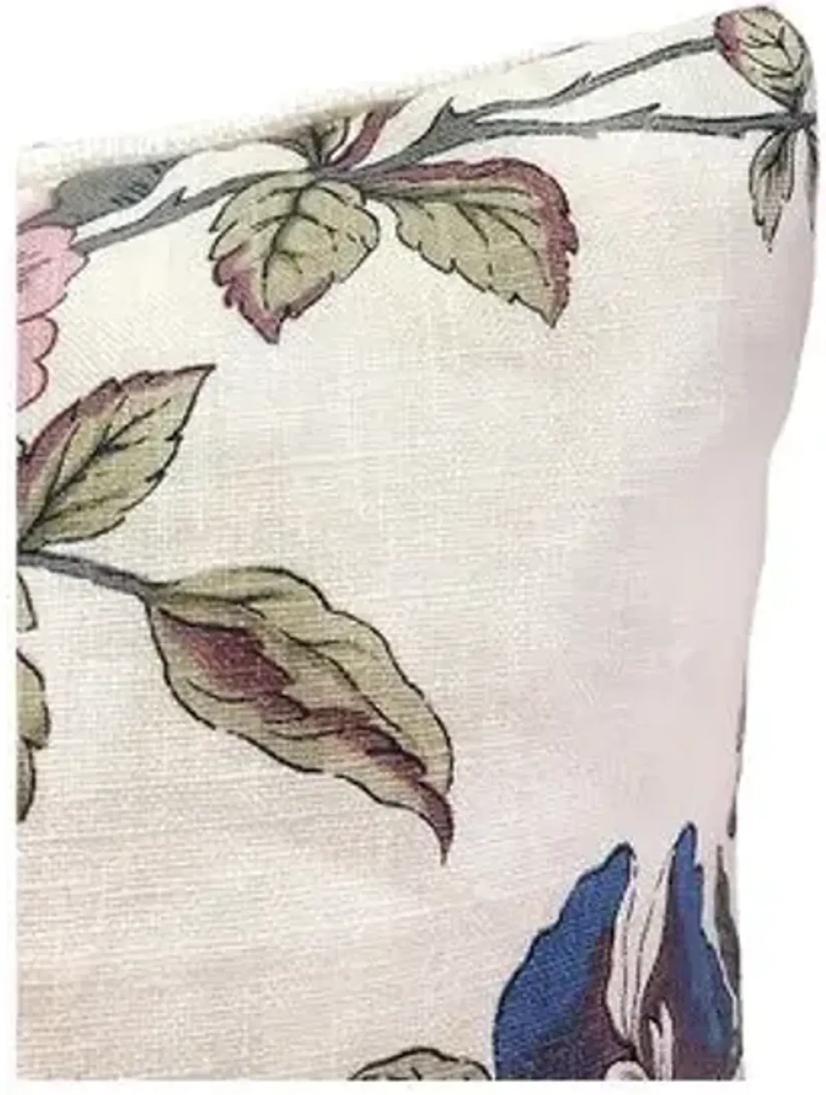 Claudine 20x20 Bird Pillow - Plum/Ivory - Kim Salmela