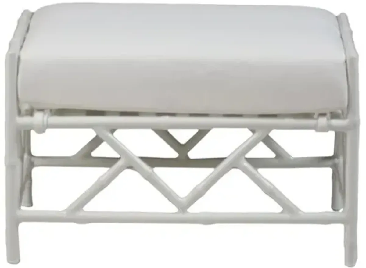 Kit Ottoman - White